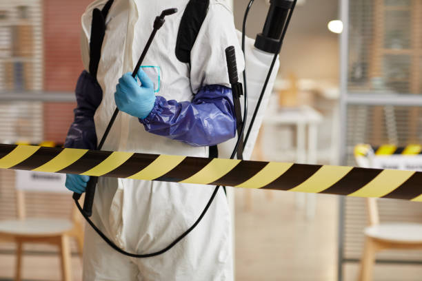 Professional Hoarding Cleanup technician working in Medford, OR